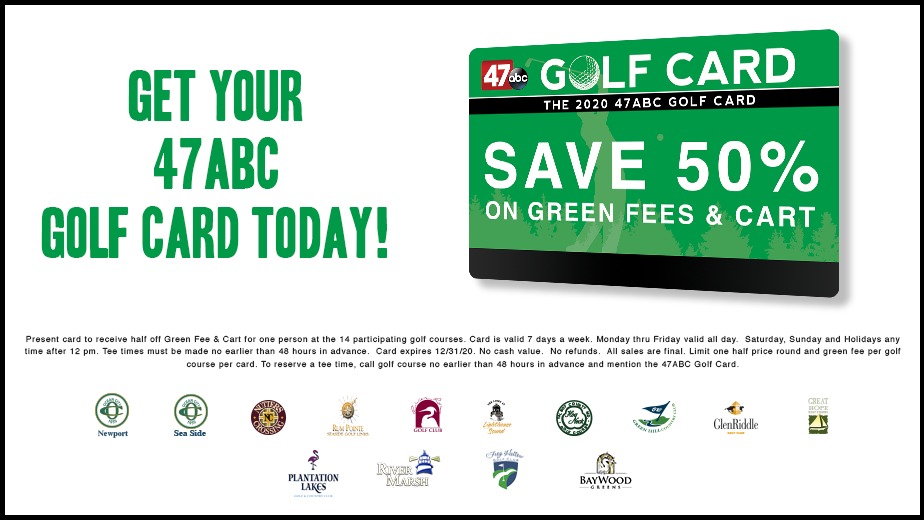 47abc Golf Card, Play 14 Exciting Golf Course 700 Value for ONLY 99