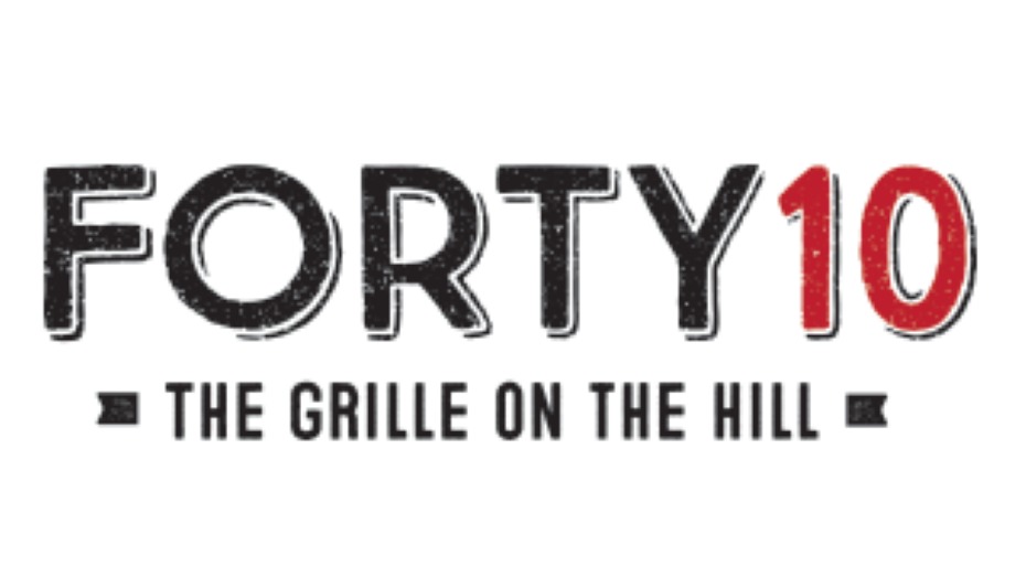 1/2 Off Forty10, The Grille on The Hill 20 voucher for 10