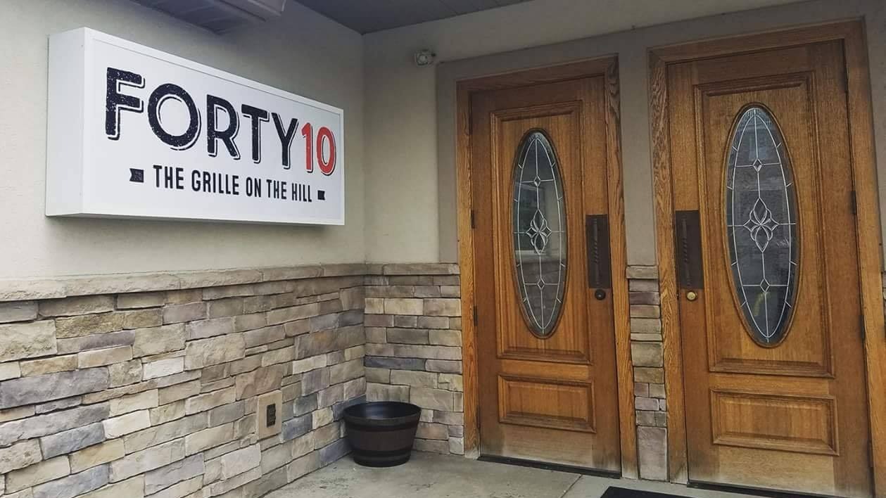 1/2 Off Forty10, The Grille on The Hill 20 voucher for 10