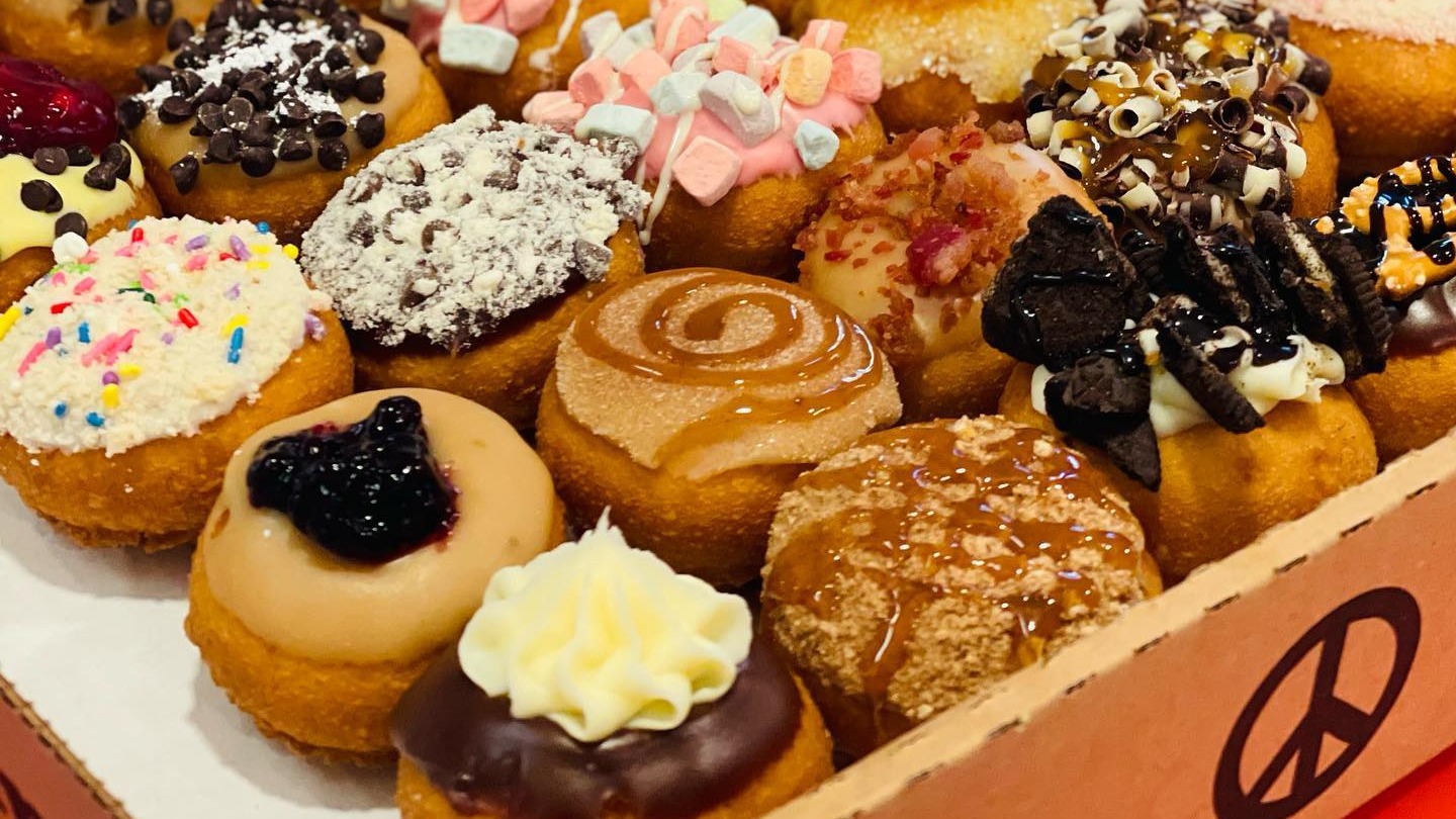 Groovy, fresh and flavorful little donuts made to order!