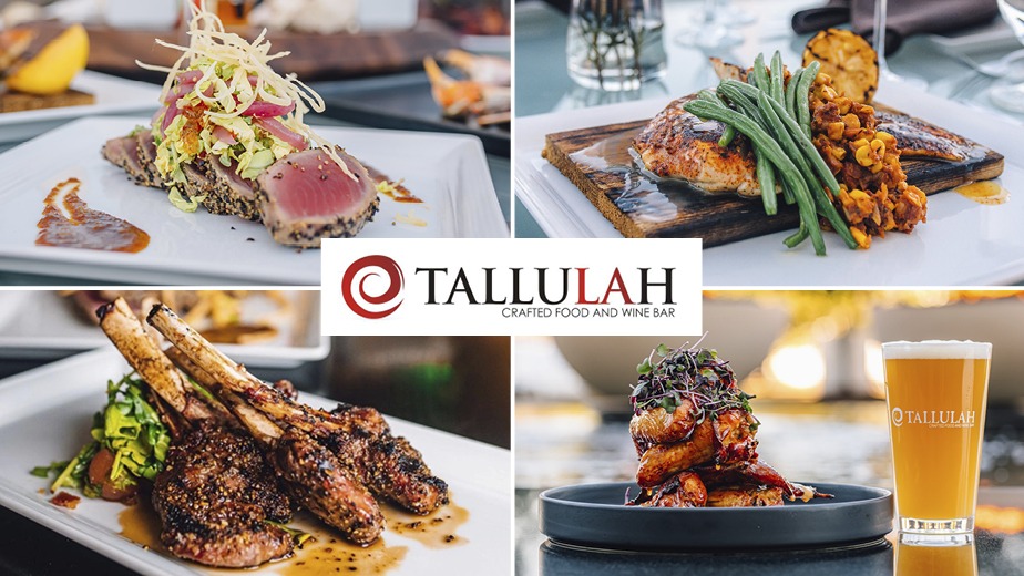 Tallulah Crafted Food & Wine Bar 29 for 50 on food and drinks