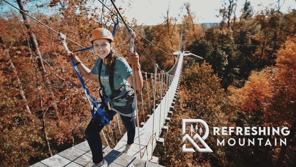 Refreshing Mountain | 50% Off Ziplining and Ascent Package for Four